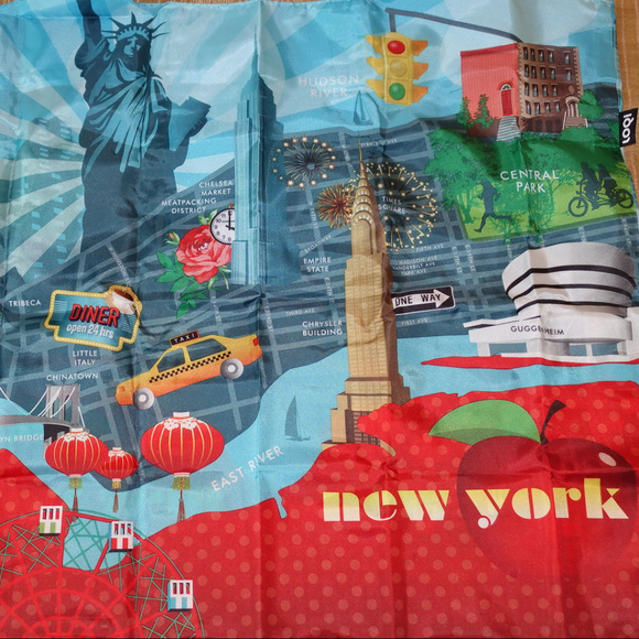 Loqi New York Reusable Bag with Carrying Pouch - Picture 7 of 7